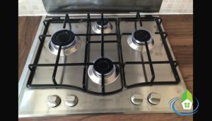 A gas hob