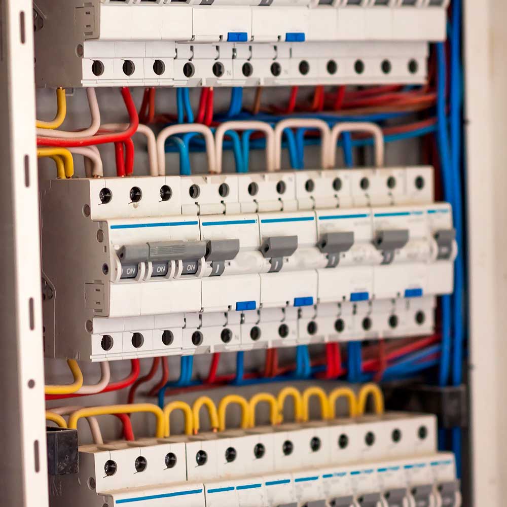 A fuse box