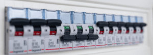 A fuse box