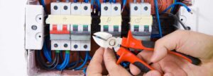 Working on a fuse box